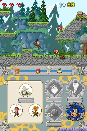 Hugo - Trollakademin 2 - Jakten pa Kristallkartan (Europe) (Sv,No) screen shot game playing